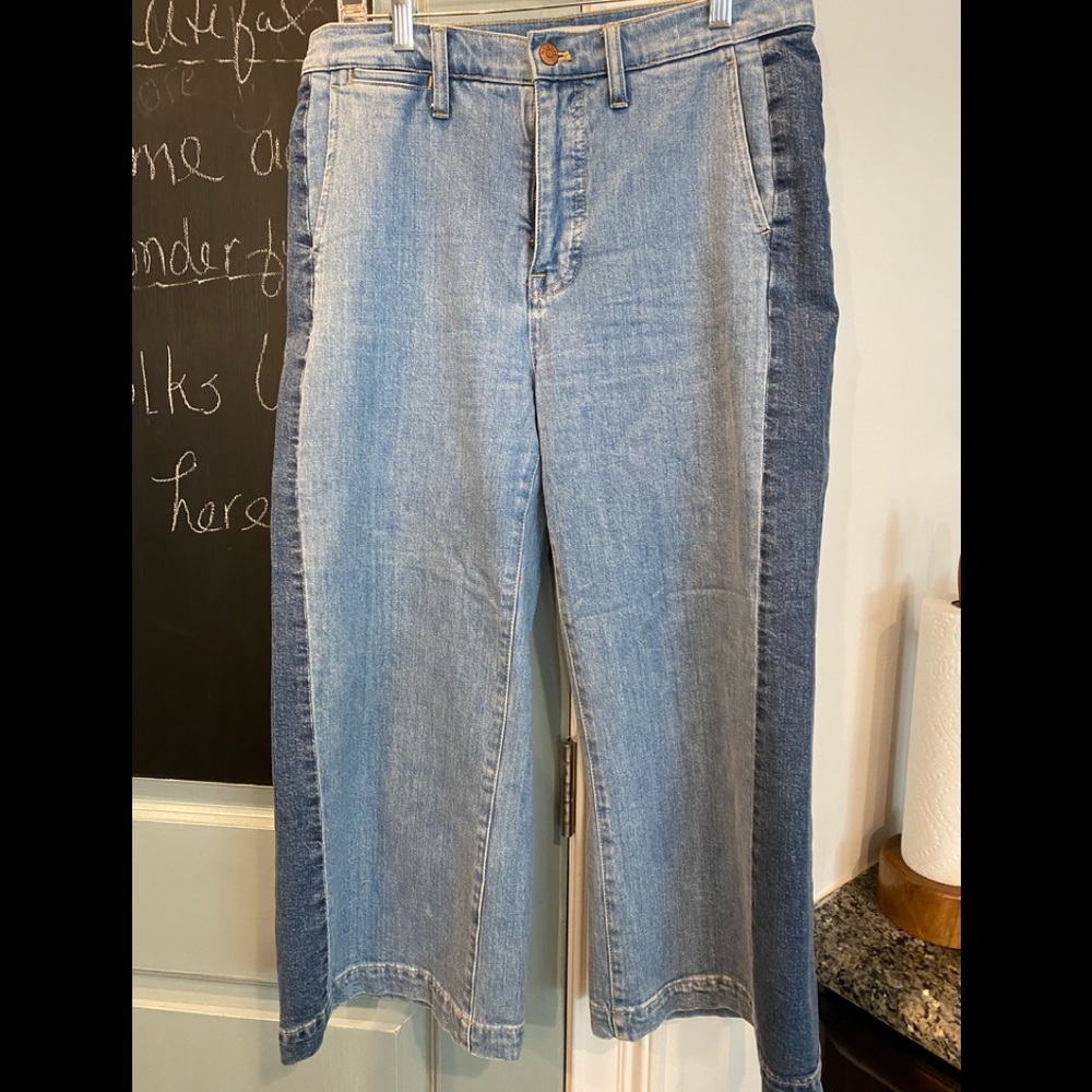 Madewell Wide Leg Crop Jean Size 29